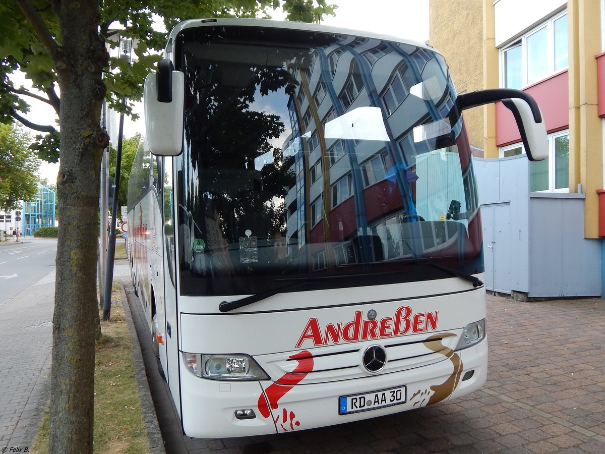 Mercedes Tourismo von Andreßen aus Deutschland in Neubrandenburg am 20.07.2018