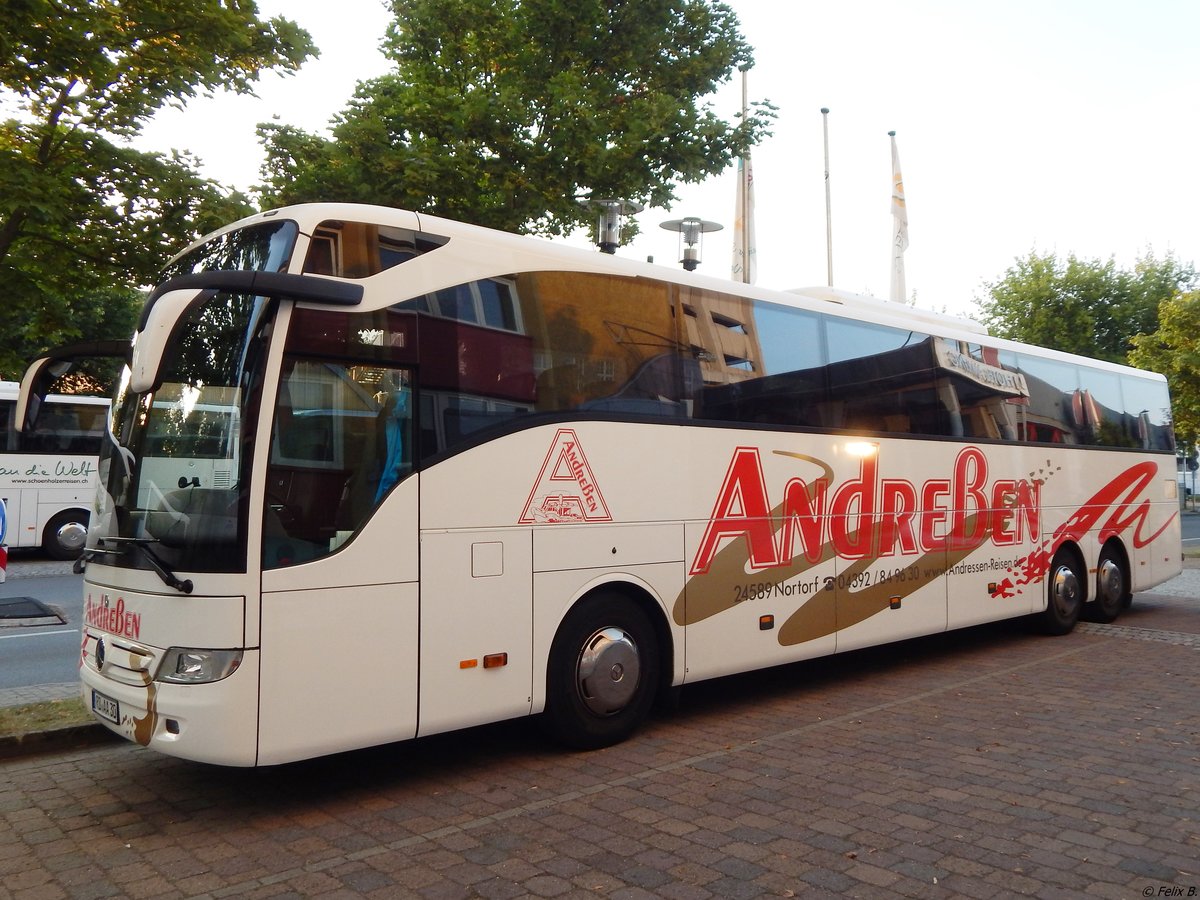 Mercedes Tourismo von Andreßen aus Deutschland in Neubrandenburg am 20.07.2018