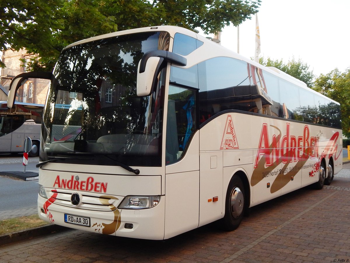 Mercedes Tourismo von Andreßen aus Deutschland in Neubrandenburg am 20.07.2018