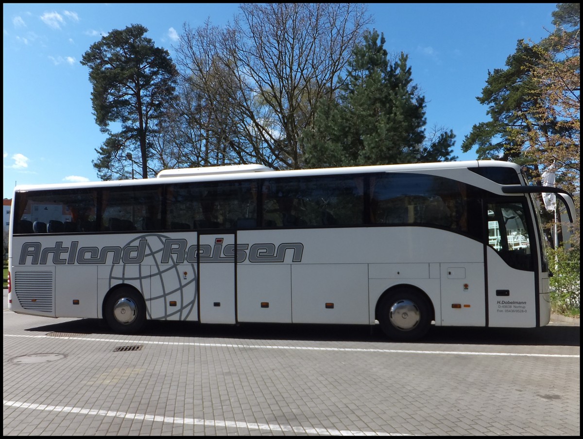 Mercedes Tourismo von Artland-Reisen aus Deutschland in Binz am 15.04.2014