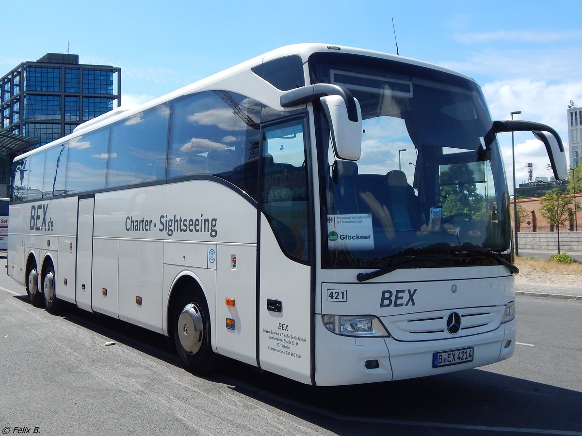Mercedes Tourismo von BEX aus Deutschland in Berlin am 11.06.2016