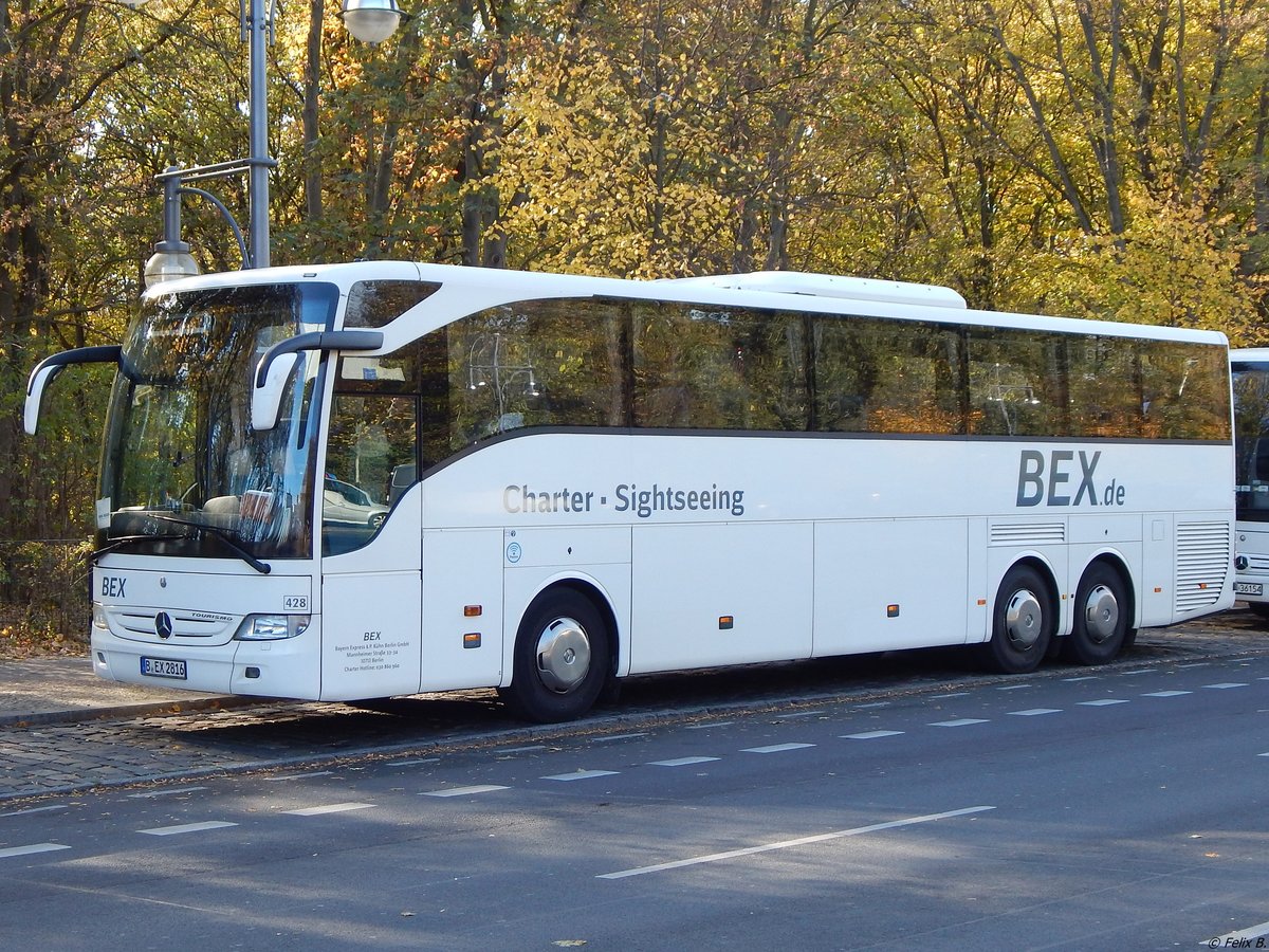 Mercedes Tourismo von BEX aus Deutschland in Berlin am 31.10.2018