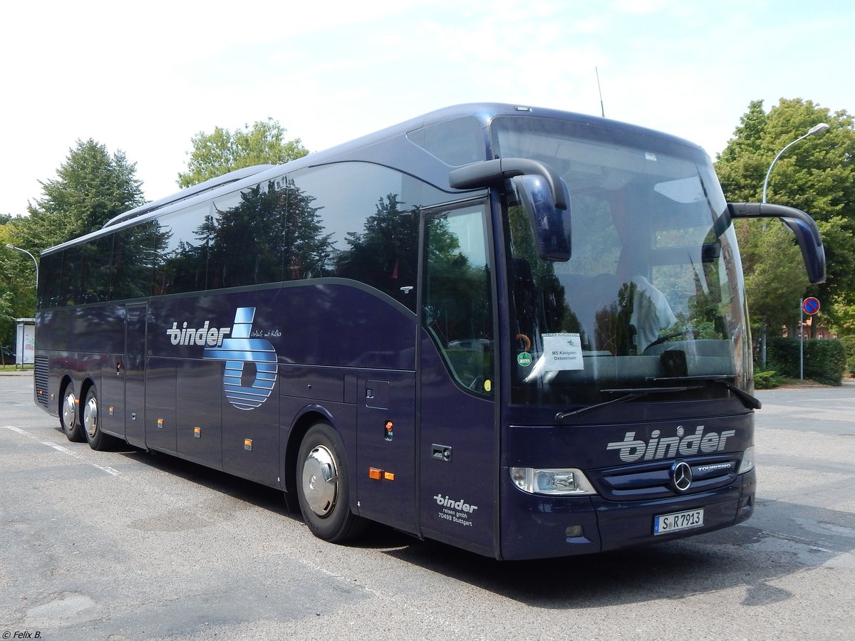 Mercedes Tourismo von Binder aus Deutschland in Stralsund am 22.07.2018