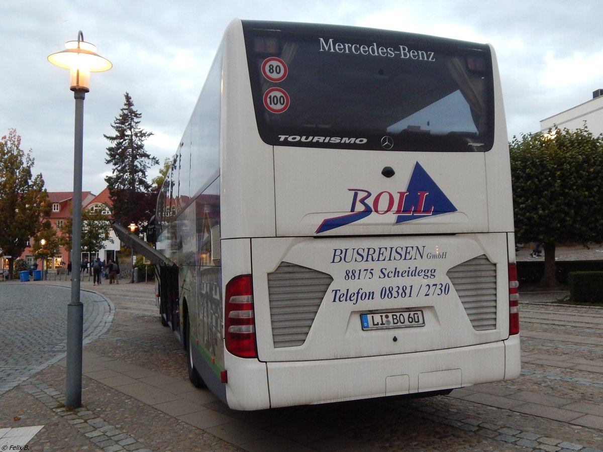 Mercedes Tourismo von Boll aus Deutschland in Bergen am 12.10.2015