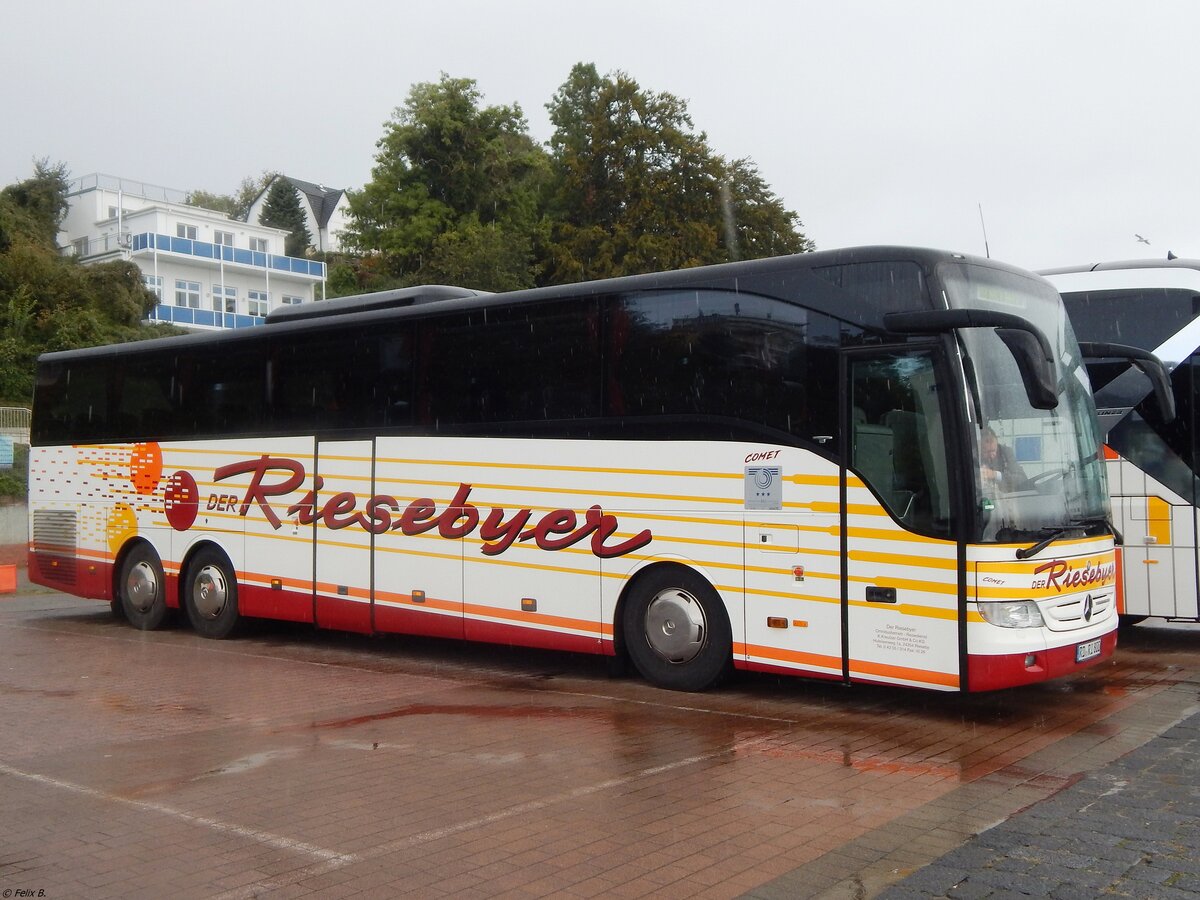 Mercedes Tourismo von Der Riesebyer aus Deutschland im Stadthafen Sassnitz am 06.10.2019