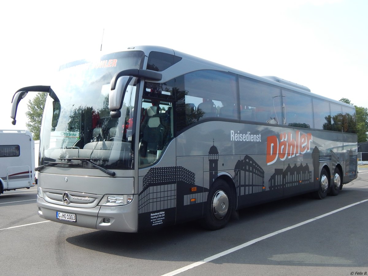 Mercedes Tourismo von Döhler aus Deutschland in Neubrandenburg am 25.08.2018