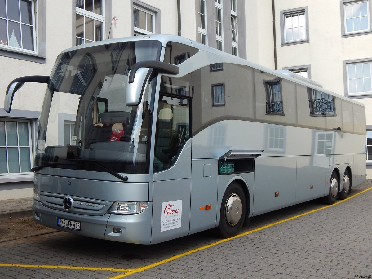 Mercedes Tourismo von Feuerer aus Deutschland in Sassnitz am 14.08.2018