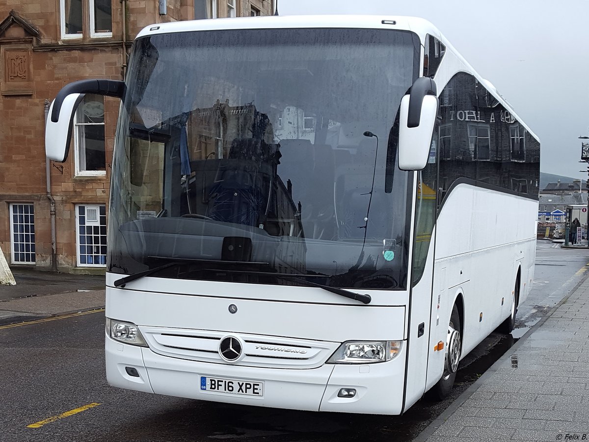 Mercedes Tourismo von first aus Schottland in Schottland 2017