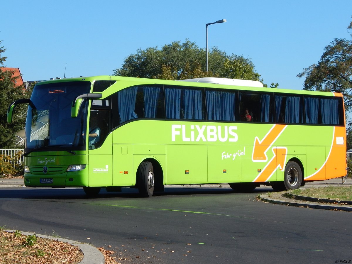 Mercedes Tourismo von Flixbus/Möbius Bus aus Deutschland in Berlin am 06.08.2018