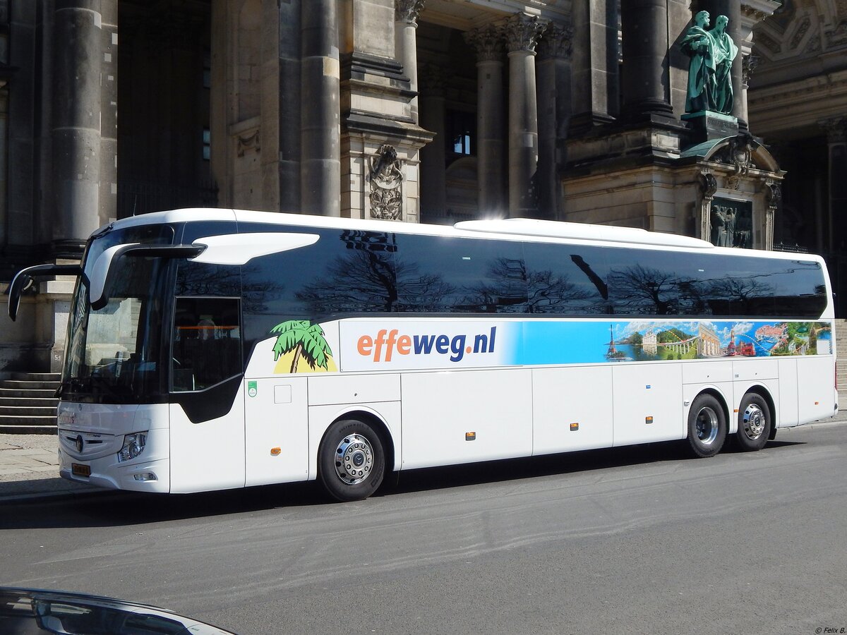 Mercedes Tourismo von Gebo Tours aus den Niederlanden in Berlin am 30.03.2019