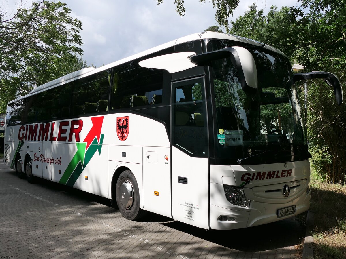 Mercedes Tourismo von Gimmler aus Deutschland in Binz am 11.07.2020
