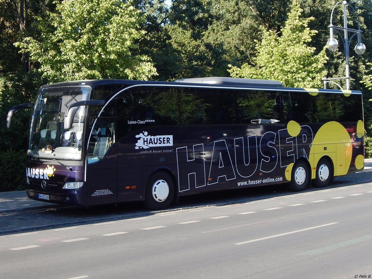 Mercedes Tourismo von Hauser aus Deutschland in Berlin am 06.08.2018