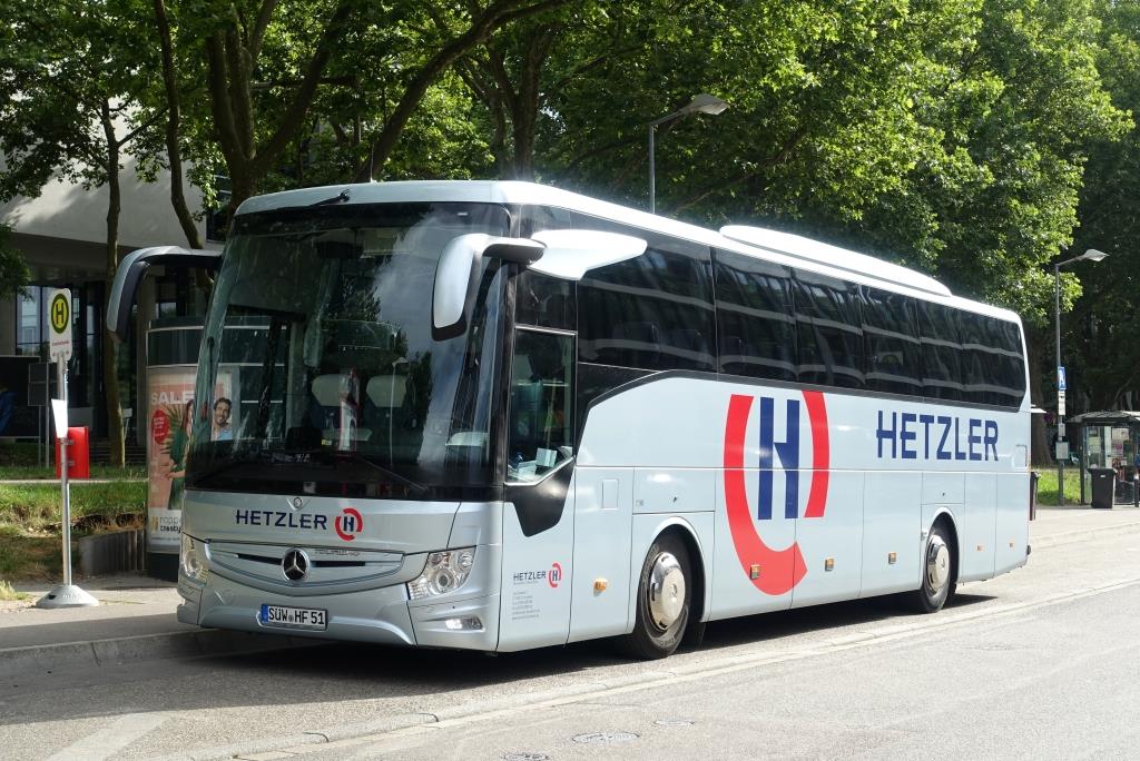 Mercedes Tourismo  Hetzler , Karlsruhe Juli 2022