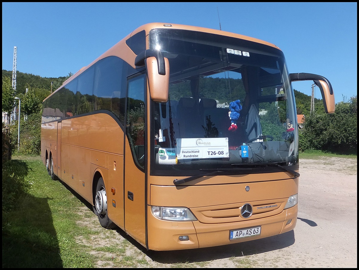 Mercedes Tourismo von Humboldt aus Deutschland in Sassnitz am 25.08.2013