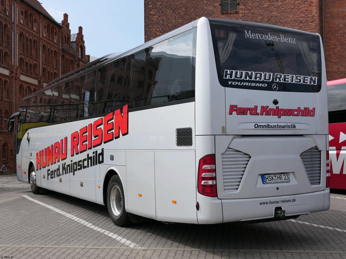 Mercedes Tourismo von Hunau Reisen - Knipschild aus Deutschland in Stralsund am 05.09.2021