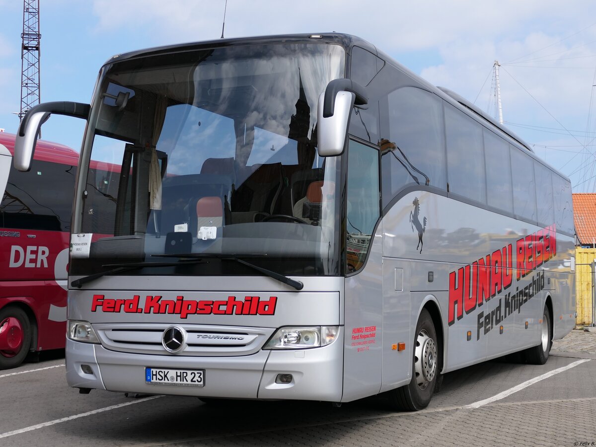 Mercedes Tourismo von Hunau Reisen - Knipschild aus Deutschland in Stralsund am 05.09.2021