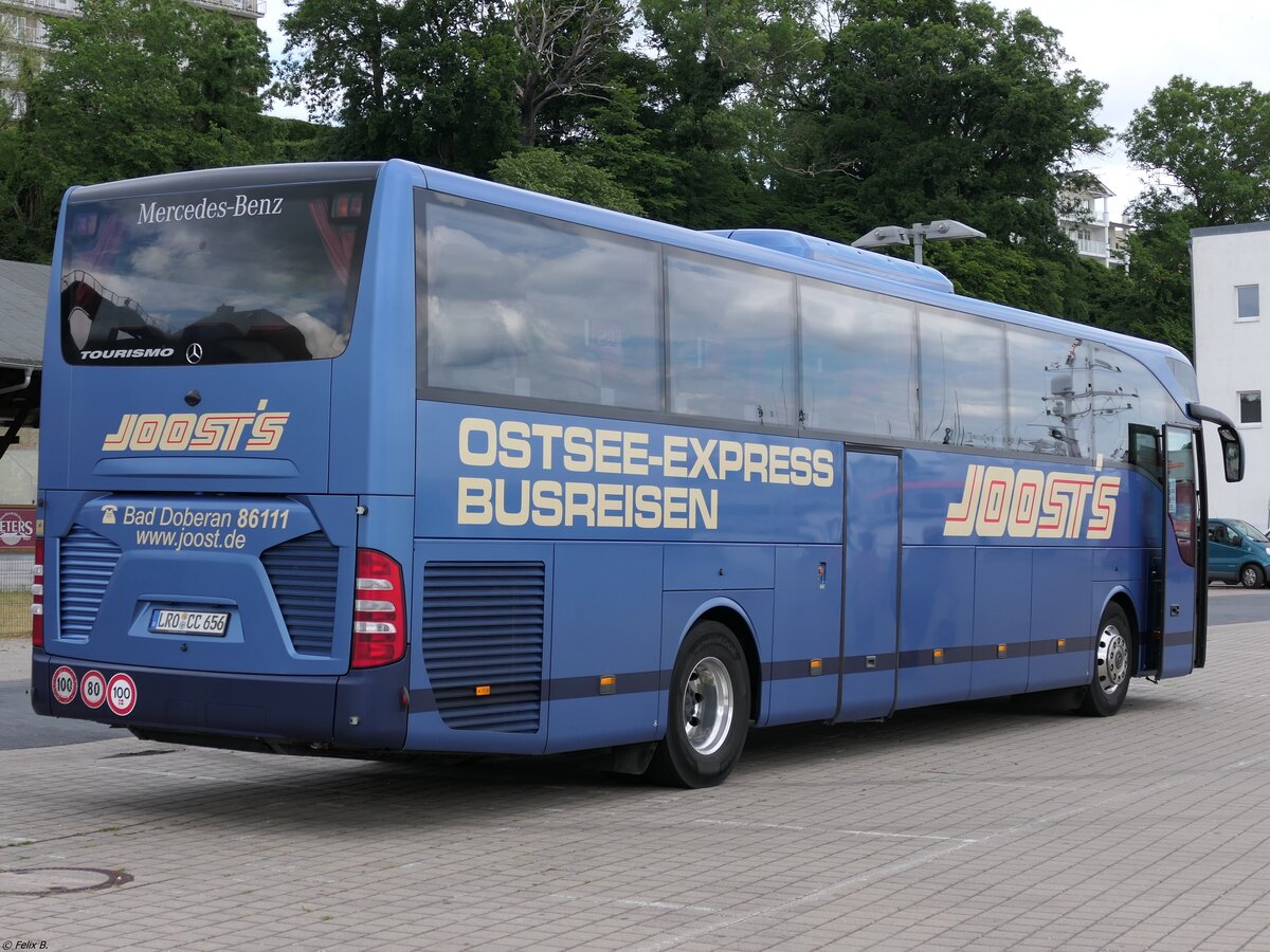 Mercedes Tourismo von Joost's aus Deutschland im Stadthafen Sassnitz am 01.07.2020