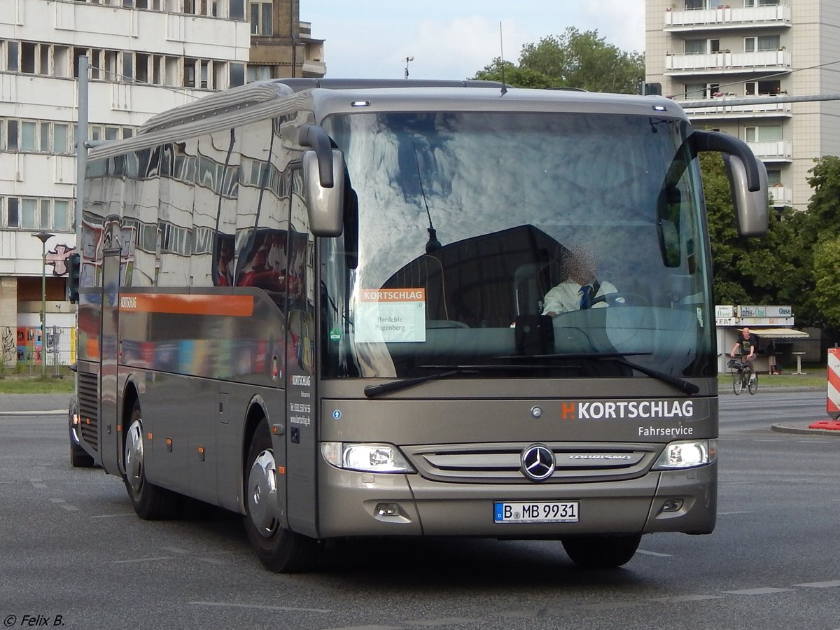 Mercedes Tourismo K von H. Kortschlag Fahrservice aus Deutschland in Berlin am 10.06.2016