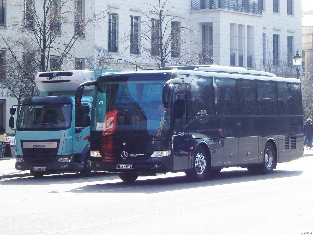 Mercedes Tourismo K von Wunderwald aus Deutschland in Berlin am 30.03.2019