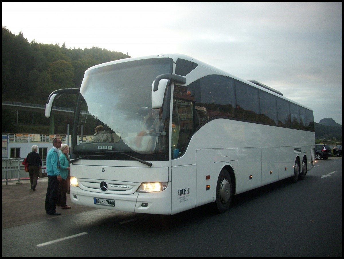 Mercedes Tourismo von Kreisel aus Deutschland in Bad Schandau am 06.10.2012