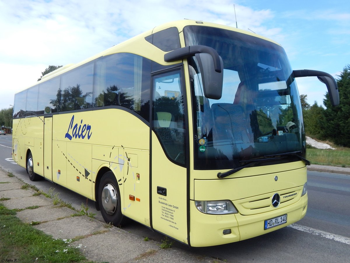 Mercedes Tourismo von Laier aus Deutschland in Roez am 09.09.2018