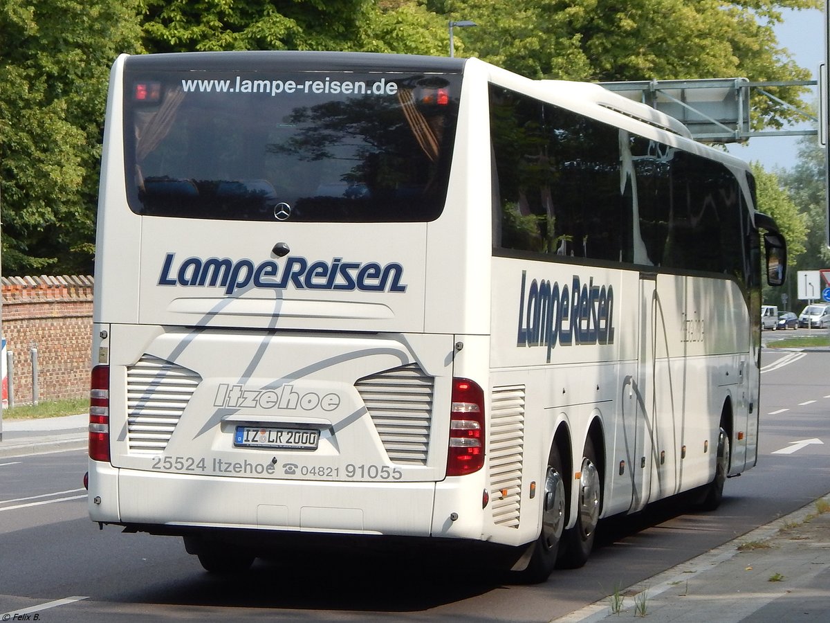 Mercedes Tourismo von Lampe Reisen aus Deutschland in Stralsund am 22.07.2018