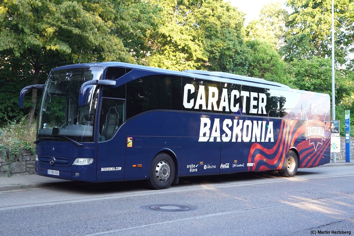 Mercedes Tourismo M/2  Caracter Baskonia , Bruchsal Juni 2023