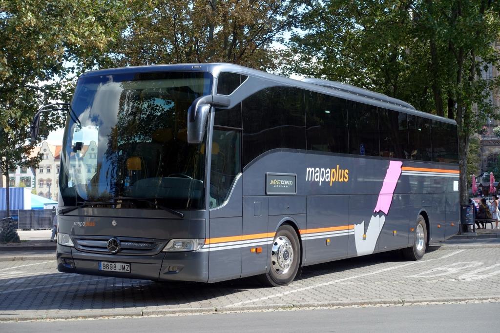 Mercedes Tourismo M/2  mapaplus , Erfurt August 2018