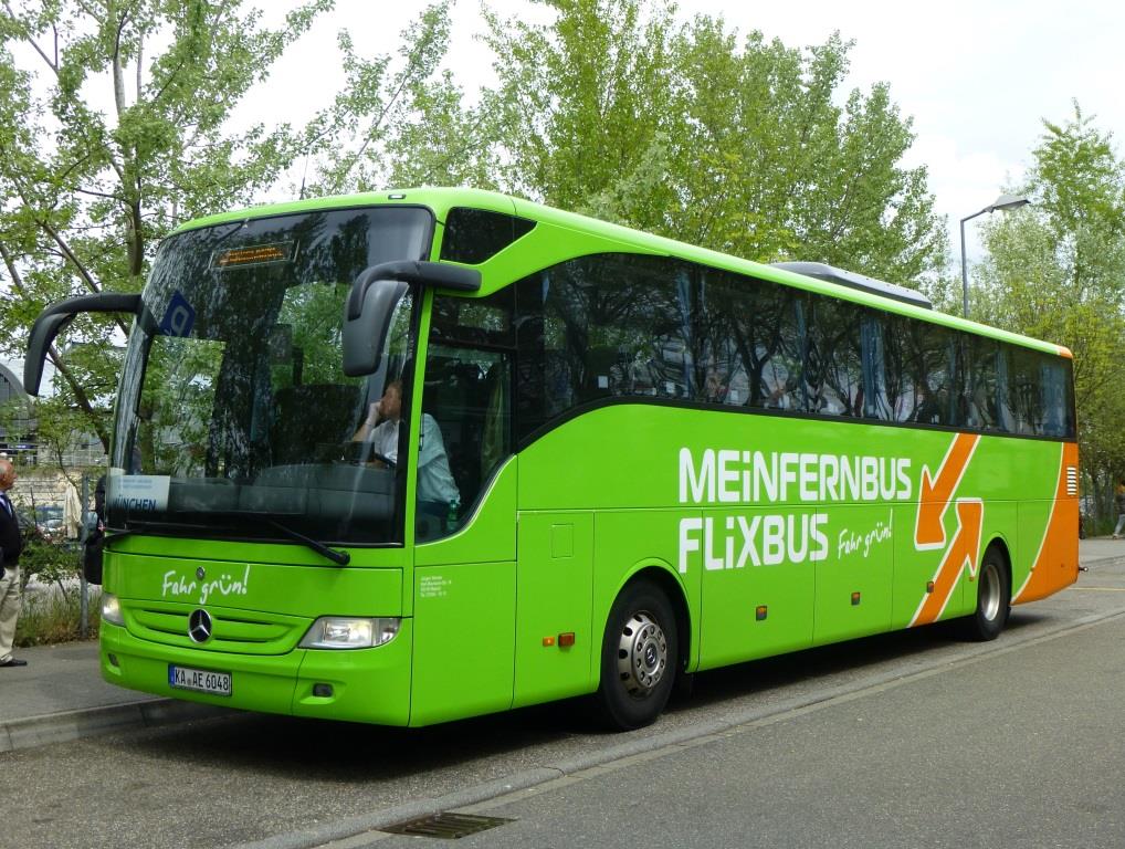 Mercedes Tourismo  MeinFernbus Flixbus - Werner , Karlsruhe HBf/ZOB 25.04.2015