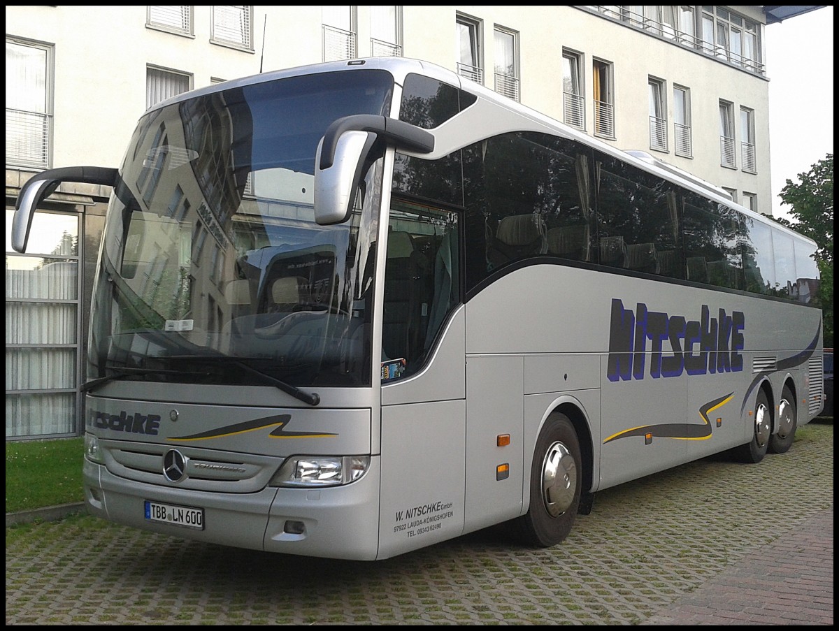 Mercedes Tourismo von Nitschke aus Deutschland in Bergen am 19.06.2013