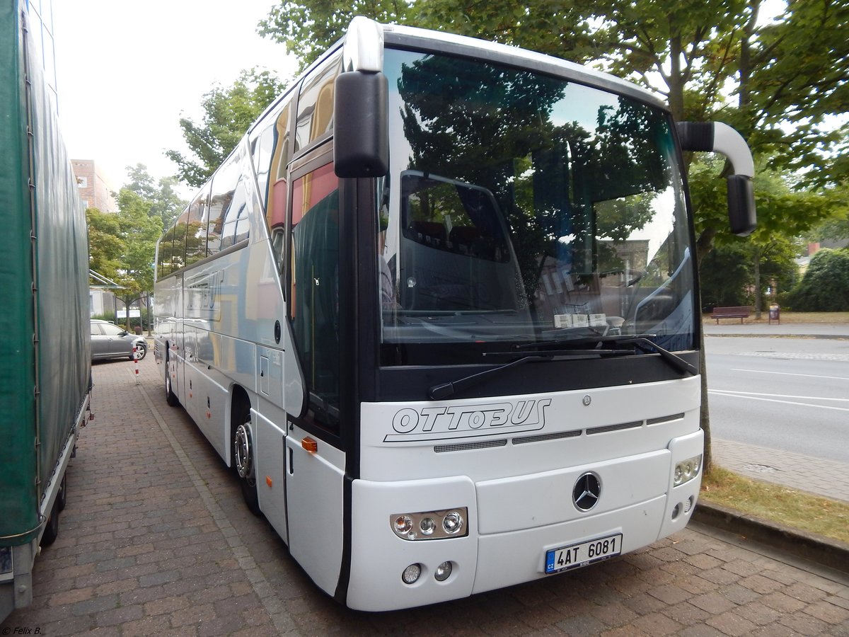 Mercedes Tourismo von Ottobus aus Tschechien in Neubrandenburg am 26.07.2018