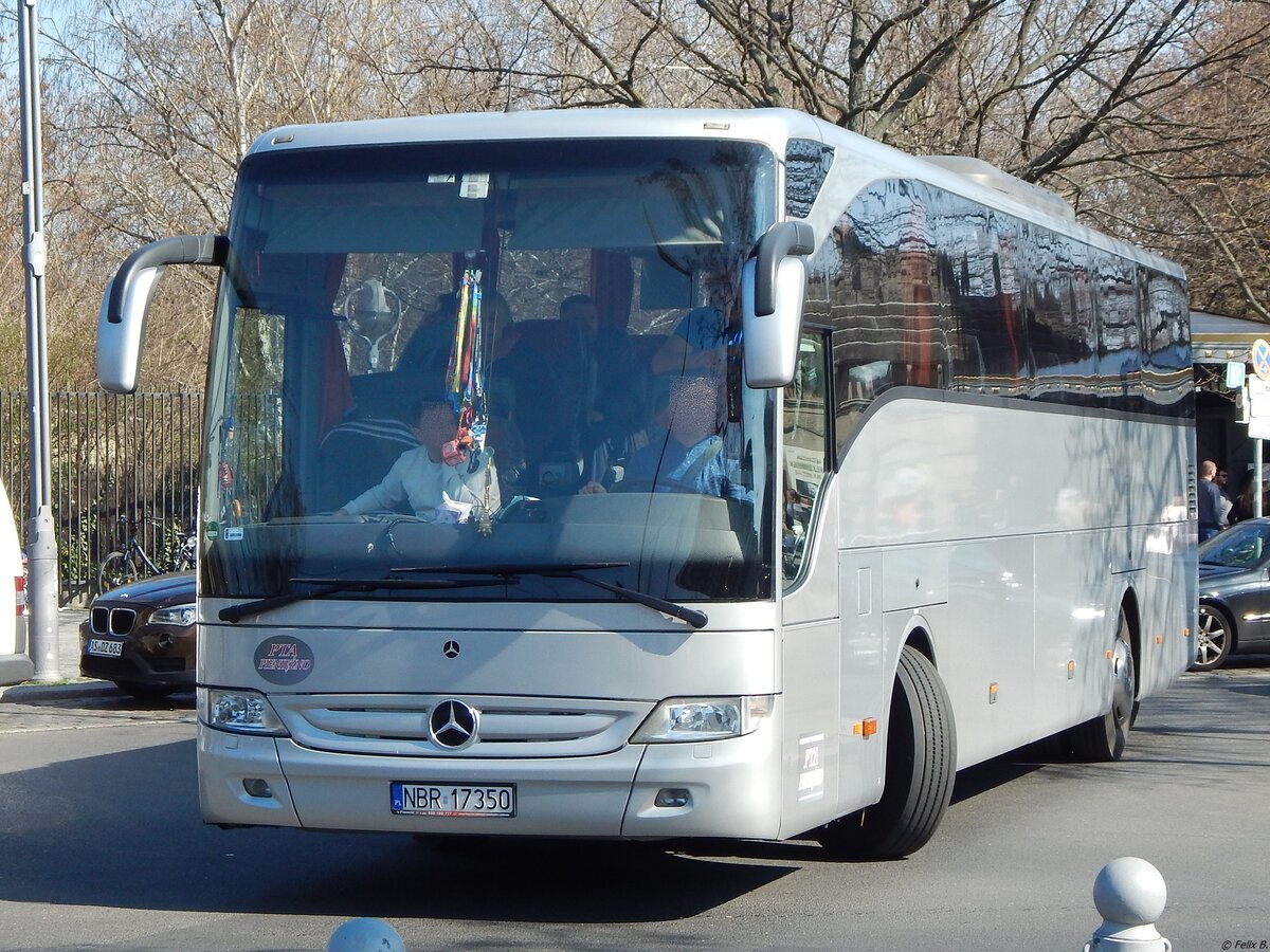 Mercedes Tourismo von Prywatny Transport Autobusowy Woźna Danuta aus Polen in Berlin am 30.03.2019