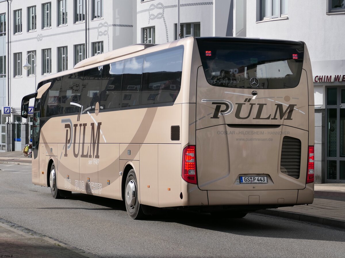 Mercedes Tourismo von Pülm aus Deutschland in Sassnitz am 23.10.2021