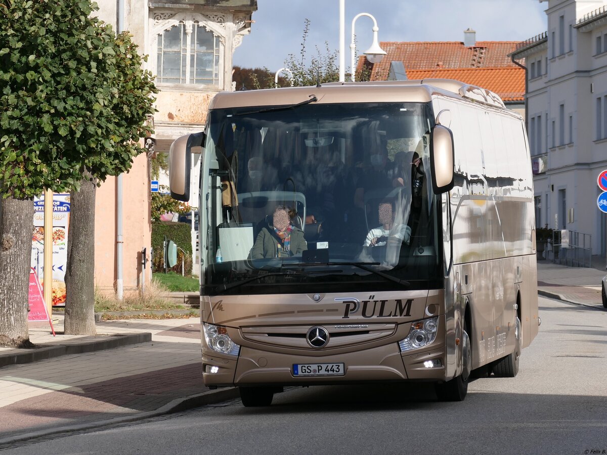 Mercedes Tourismo von Pülm aus Deutschland in Sassnitz am 23.10.2021