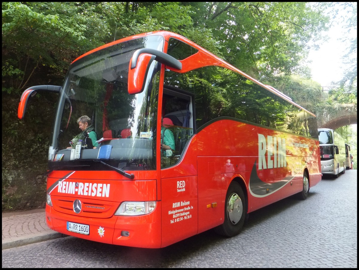Mercedes Tourismo von Reim-Reisen aus Deutschland bei der Wartburg am 12.07.2013