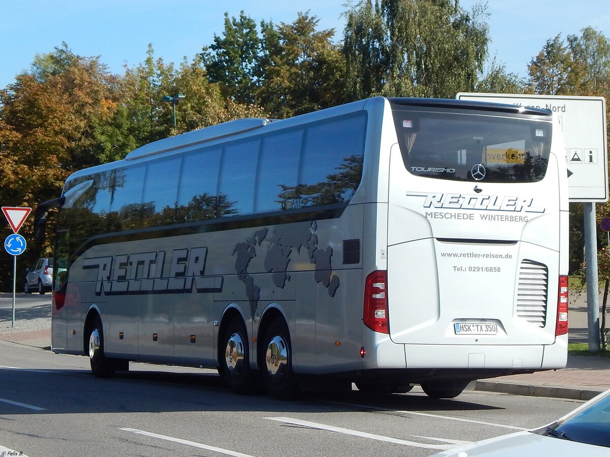 Mercedes Tourismo von Rettler aus Deutschland in Waren am 23.09.2019