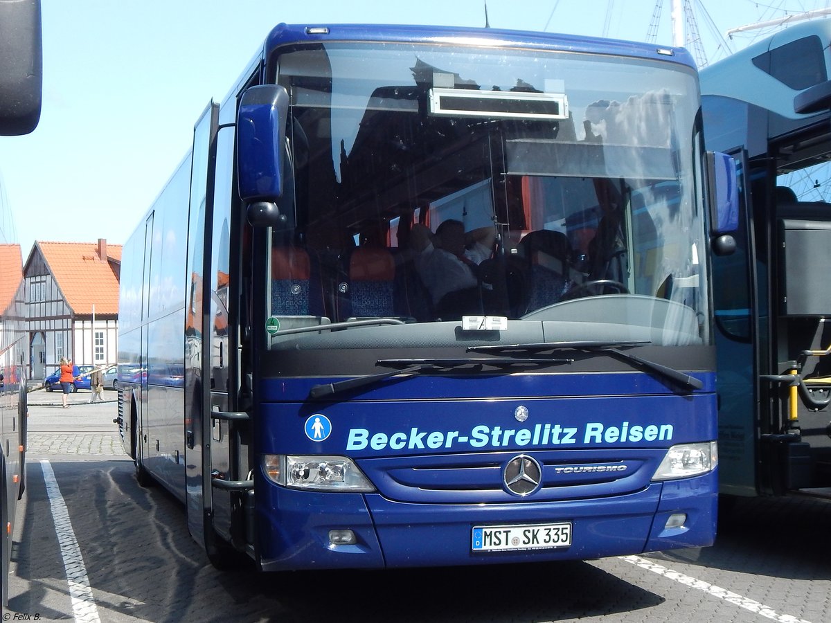 Mercedes Tourismo RH von Becker-Strelitz Reisen aus Deutschland in Stralsund am 26.08.2018