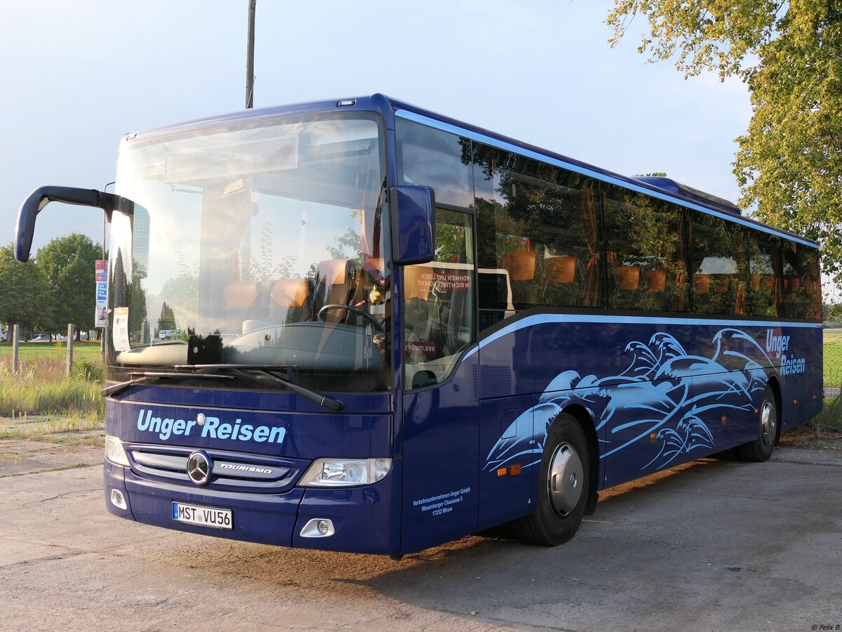 Mercedes Tourismo RH von Unger aus Deutschland in Mirow am 11.09.2021