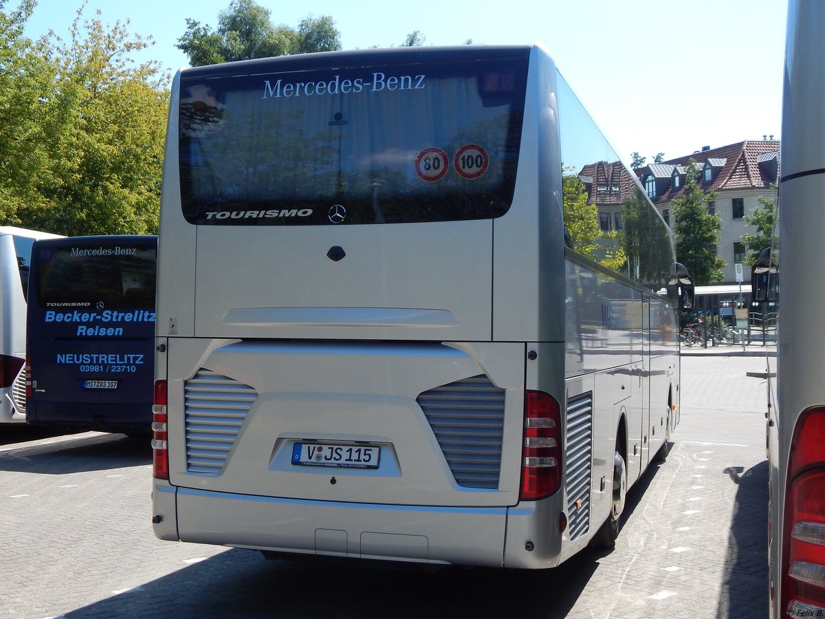 Mercedes Tourismo von Scheibchen aus Deutschland in Waren am 16.07.2018