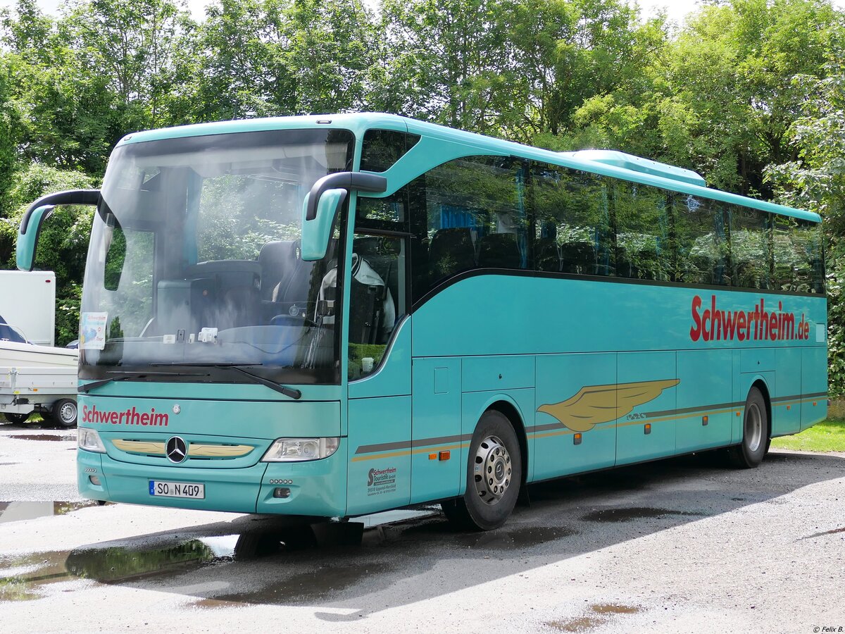 Mercedes Tourismo von Schwertheim aus Deutschland in Binz am 08.07.2020