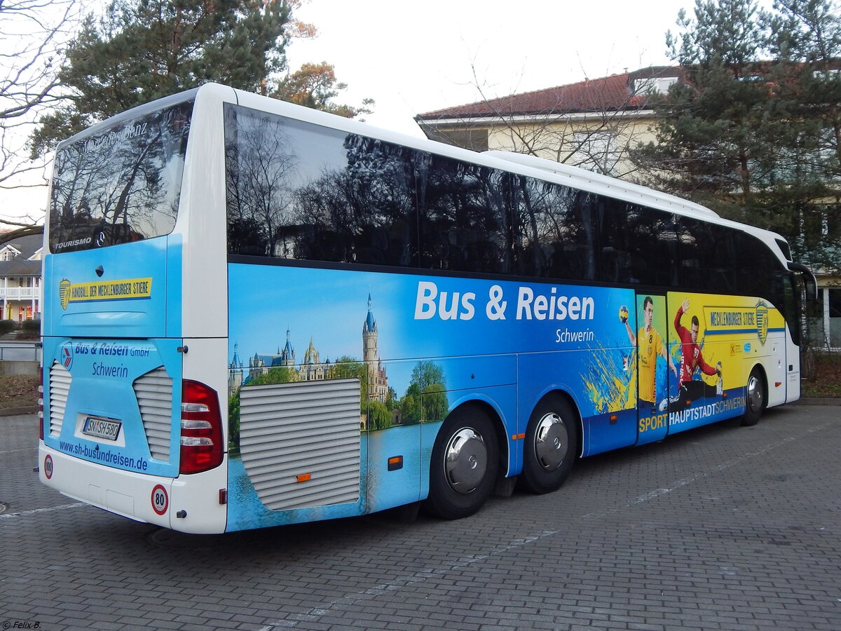 Mercedes Tourismo von SH Bus & Reisen GmbH Schwerin aus Deutschland in Binz am 24.02.2019