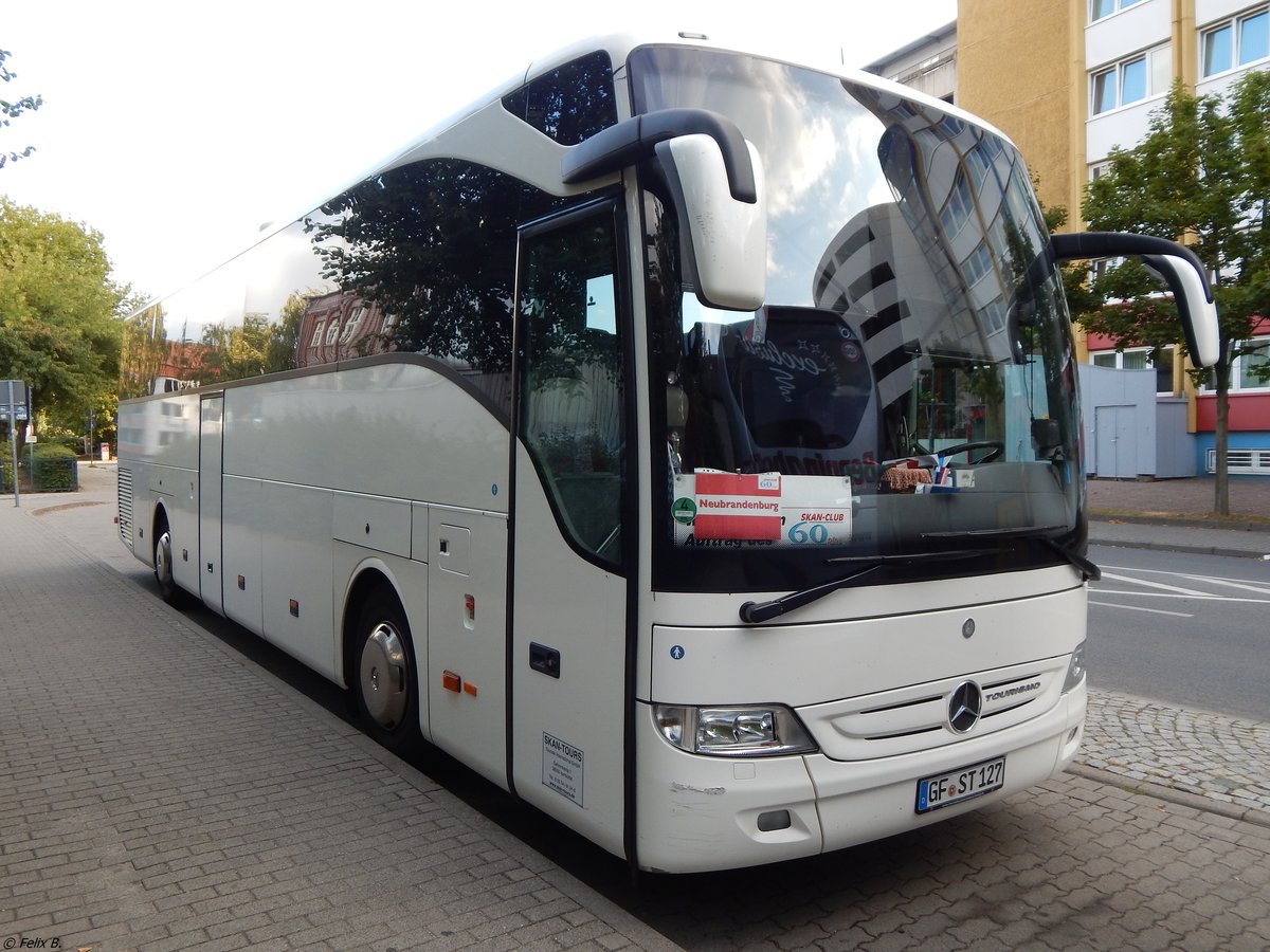 Mercedes Tourismo von Skan-Tours aus Deutschland in Neubrandenburg am 25.08.2018