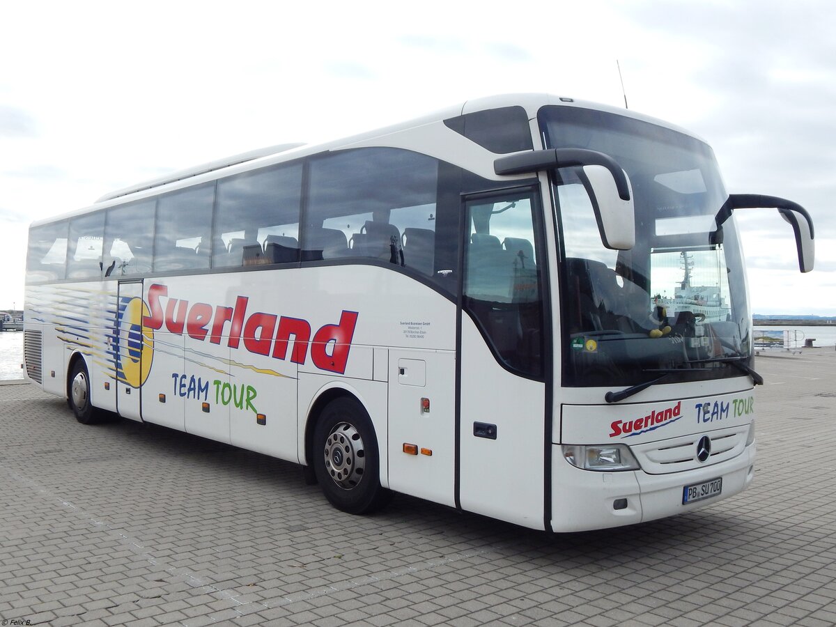 Mercedes Tourismo von Suerland-Busreisen aus Deutschland im Stadthafen Sassnitz am 07.10.2019