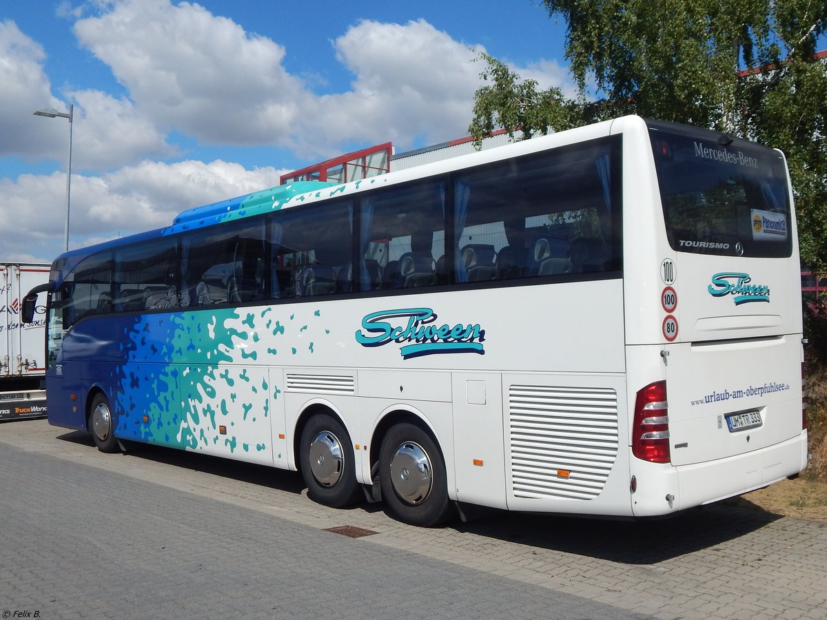 Mercedes Tourismo von Taxi & Reisen Schween aus Deutschland in Neubrandenburg am 15.07.2018