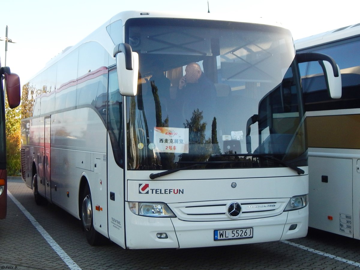 Mercedes Tourismo von Telefun aus Polen in Hannover am 24.09.2018