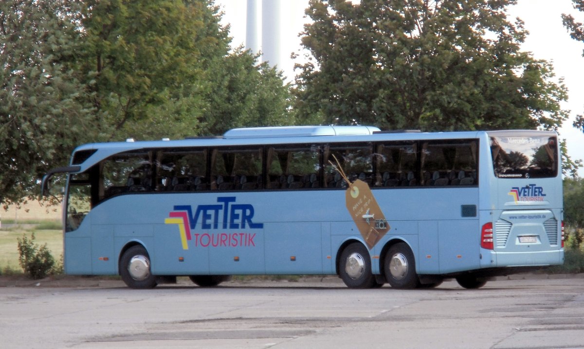Mercedes Tourismo von VETTER Touristik am 01.07.17 in Wolfen