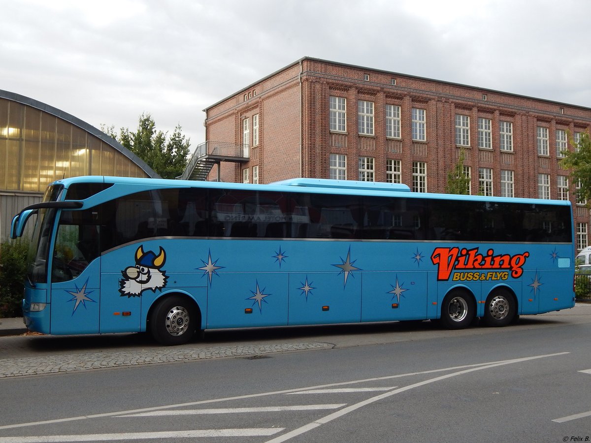 Mercedes Tourismo von Viking Buss & Flyg aus Schweden in Neubrandenburg am 10.07.2018