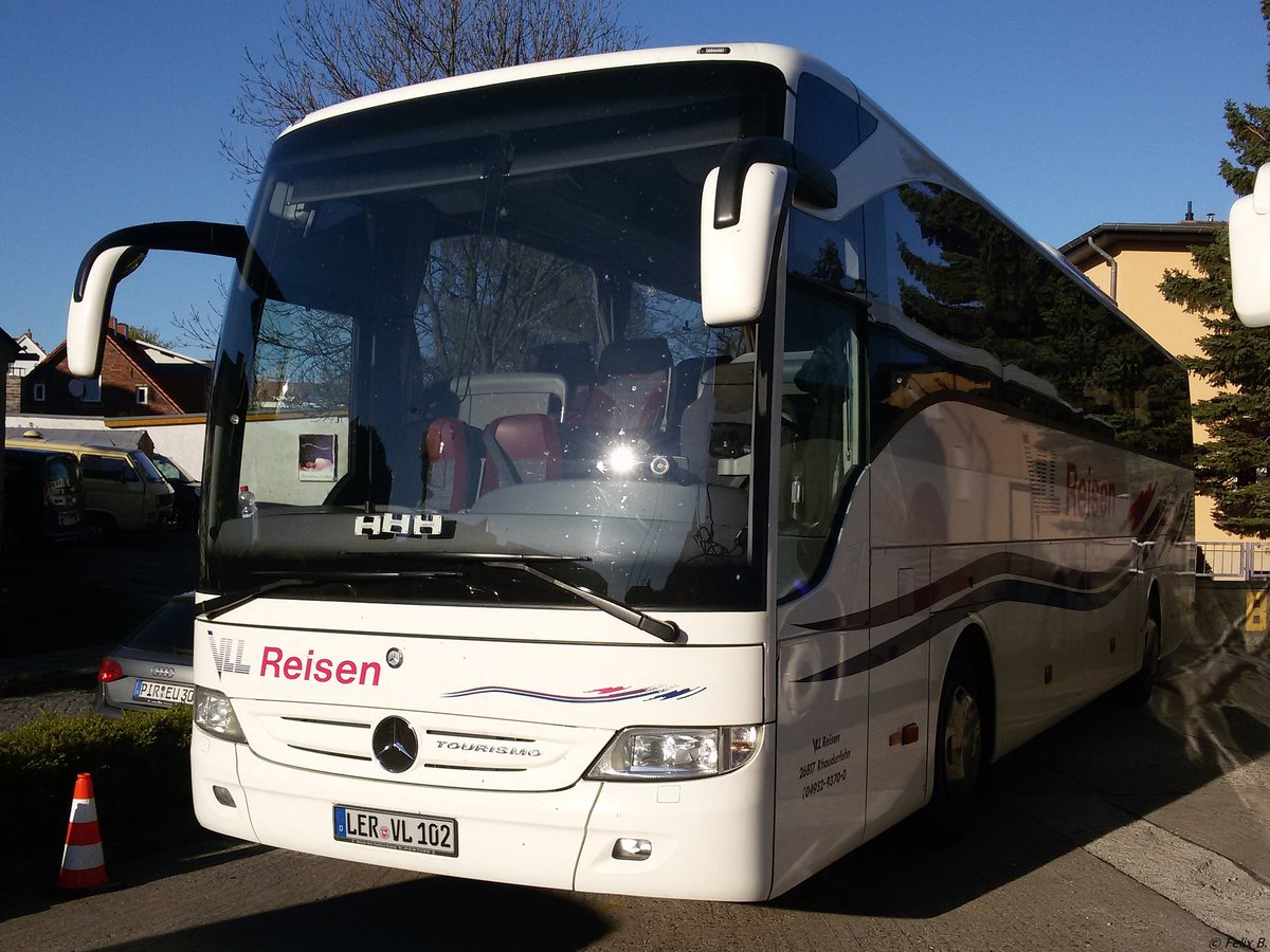 Mercedes Tourismo von VLL Reisen aus Deutschland in Sassnitz am 05.05.2016