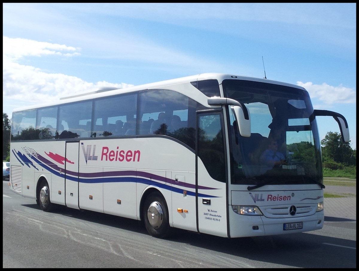 Mercedes Tourismo von VLL-Reisen aus Deutschland in Sassnitz am 04.06.2013