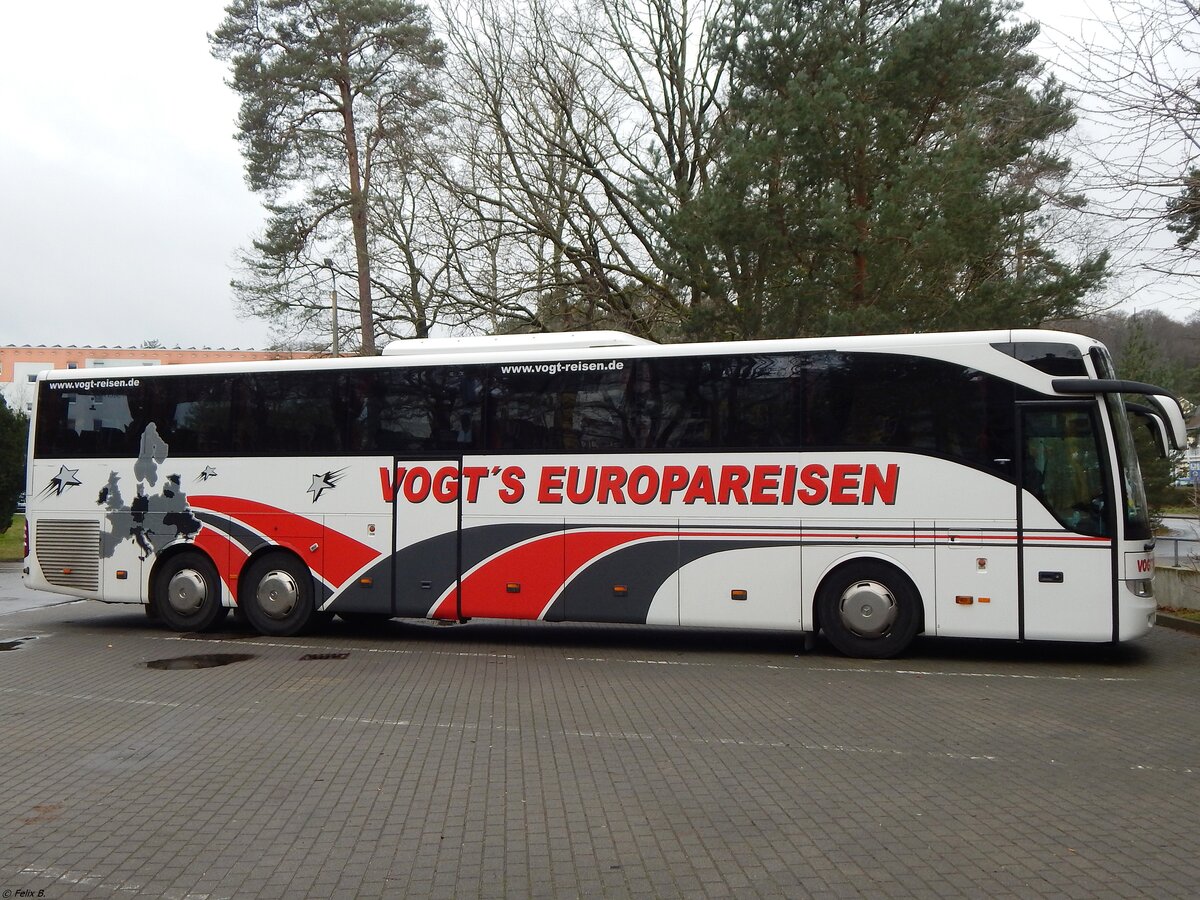 Mercedes Tourismo von Vogt's Reisen aus Deutschland in Binz am 02.02.2020
